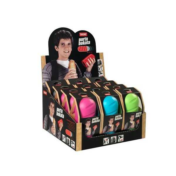 Porta Bocadillos Color Rosa 1167004 [LOTE DE 8 Unidades] TATAY