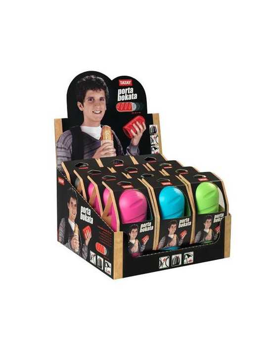 Porta Bocadillos Color Rosa 1167004 [LOTE DE 8 Unidades] TATAY