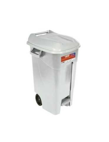 Contenedor Jardín 120 L con Pedal Blanco ECO 443138 TAYG