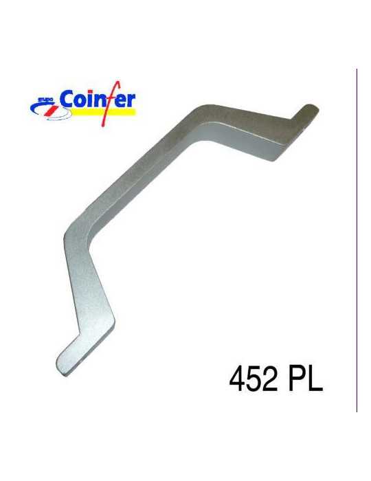 Asa Aluminio para Corredera Plata 452 [LOTE DE 10 Unidades] TECNAC