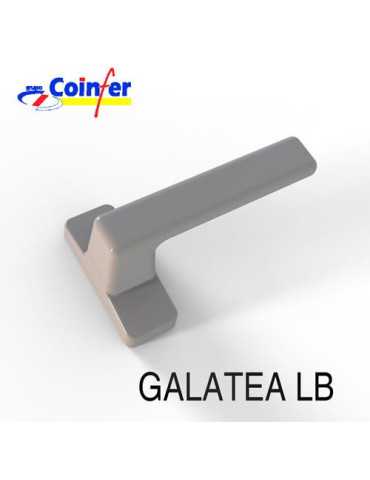 Juego Manillas Galatea 6 Agujeros Blanco 3261 [LOTE DE 4 Unidades] TECNAC