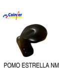 Juego Pomo Manilla Estrella Color Negro 3296 [LOTE DE 2 Unidades] TECNAC