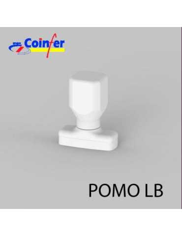 Pomo Jupiter Blanco 3297LB (Juego) [LOTE DE 4 Unidades] TECNAC
