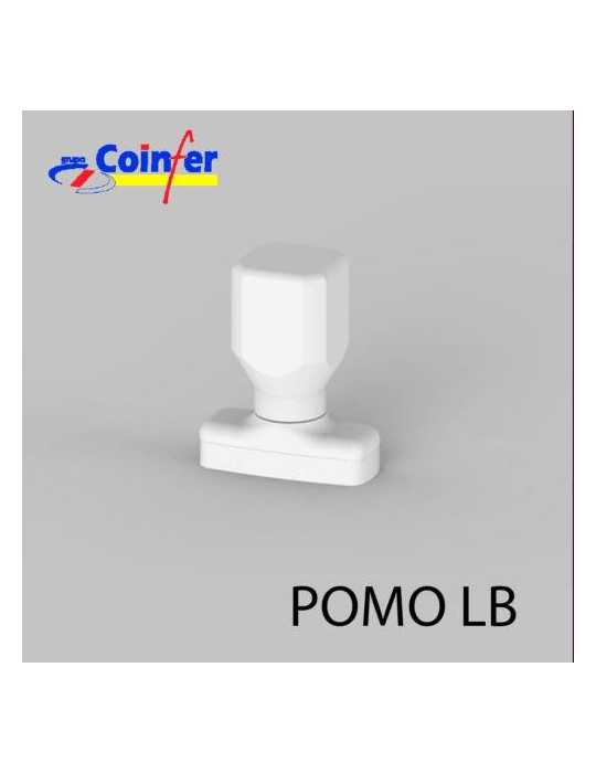 Pomo Jupiter Blanco 3297LB (Juego) [LOTE DE 4 Unidades] TECNAC