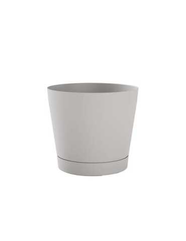 Maceta con Reserva Agua+plato 29CM. BCA. Cloud Orione [LOTE DE 2 Unidades] TERAPLAST