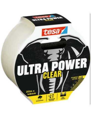 Cinta Ultra Power Clear 20M:48MM 56497 [LOTE DE 2 Unidades] TESA