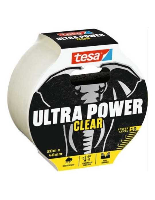 Cinta Ultra Power Clear 20M:48MM 56497 [LOTE DE 2 Unidades] TESA