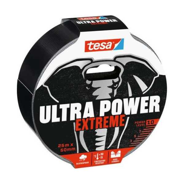 Cinta Ultra Power Extreme 25M:50MM 56623 [LOTE DE 2 Unidades] TESA