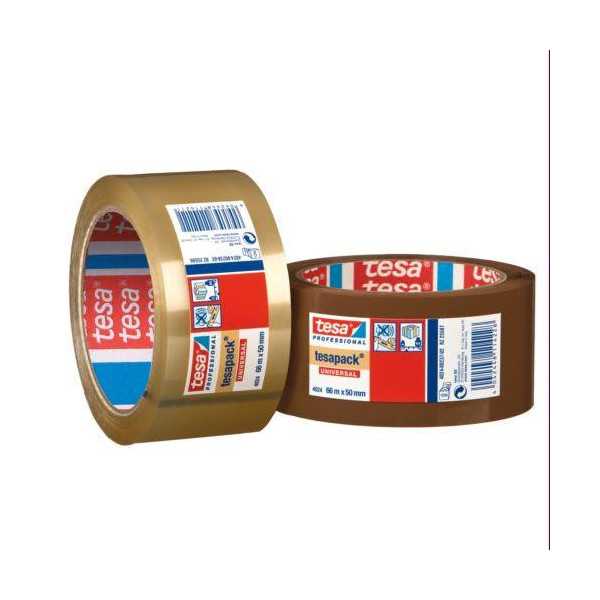 Precinto Tesapack PP 66MX50MM Marrón 4024-237 [LOTE DE 8 Unidades] TESA
