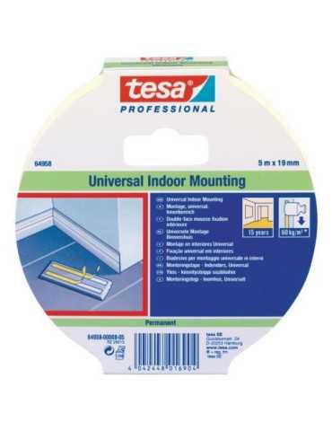 Cinta Montaje Interiores Universal 5MX19MM. 64958-8 [LOTE DE 6 Unidades] TESA