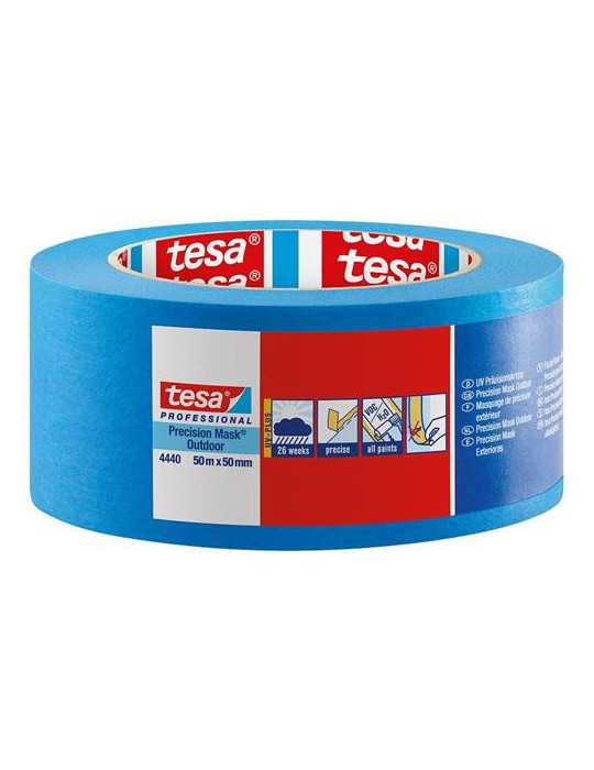Cinta Precision Mask Exteriores 50X25 4440 [LOTE DE 4 Unidades] TESA