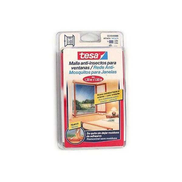 Malla Mosq. Vent. NEG. 1,3X1,5 55343 [LOTE DE 2 Unidades] TESA