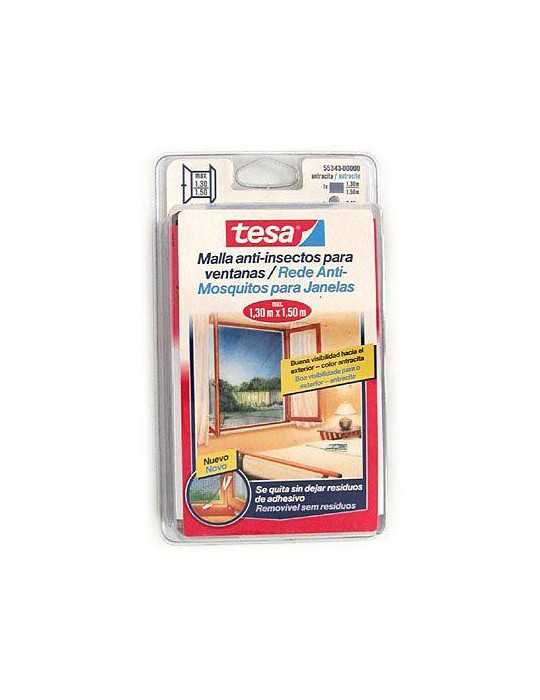 Malla Mosq. Vent. NEG. 1,3X1,5 55343 [LOTE DE 2 Unidades] TESA