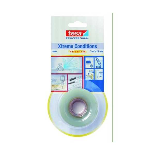 Cinta Exterior. x-Trem Transparente 3X25 4600 [LOTE DE 2 Unidades] TESA