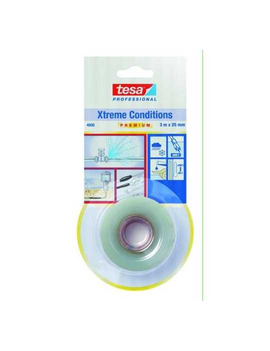 Cinta Exterior. x-Trem Transparente 3X25 4600 [LOTE DE 2 Unidades] TESA