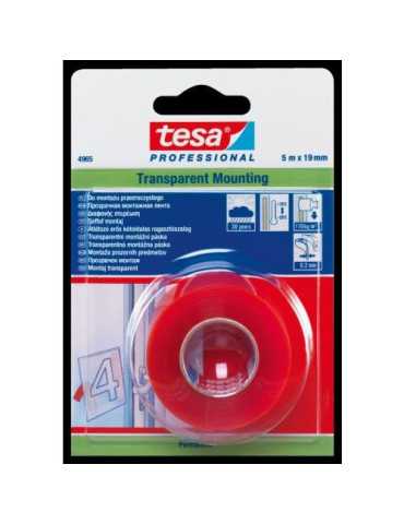 Cinta Fijación 2 Caras Transparente 1,5M.X19MM [LOTE DE 8 Unidades] TESA