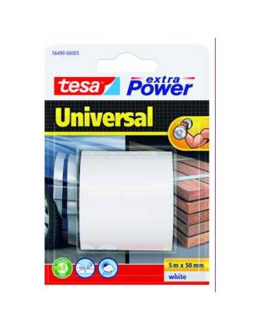 Rollo Cinta Americana Blanca 5X50 56490 [LOTE DE 6 Unidades] TESA