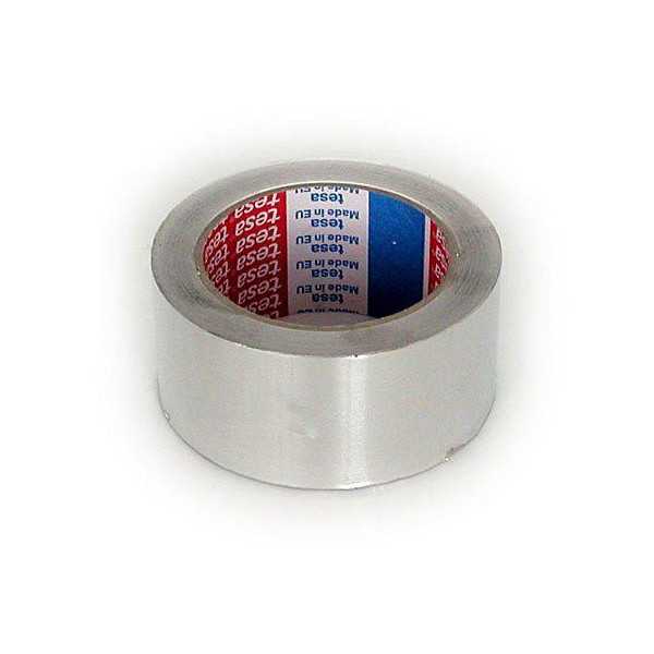Cinta Adhesiva Aluminio con Protector 25X50 63652 [LOTE DE 4 Unidades] TESA
