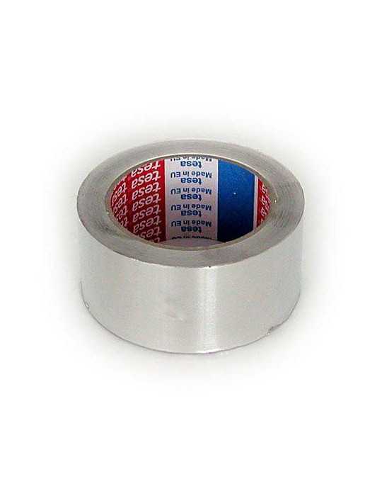 Cinta Adhesiva Aluminio con Protector 25X50 63652 [LOTE DE 4 Unidades] TESA