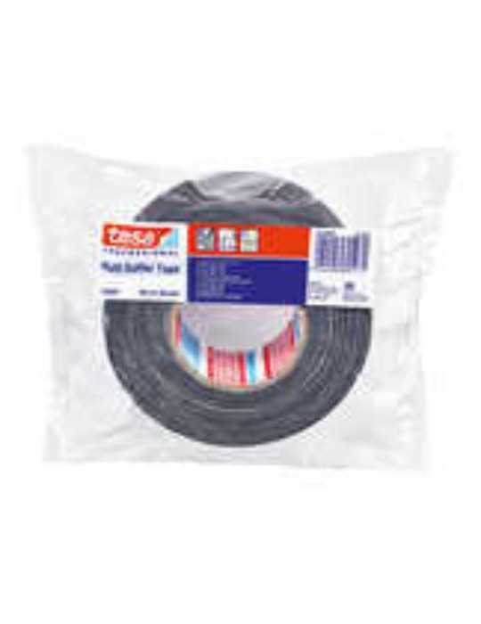 Cinta Adhesiva Tejido Gaffer Negra Mate 50MX50MM [LOTE DE 2 Unidades] TESA