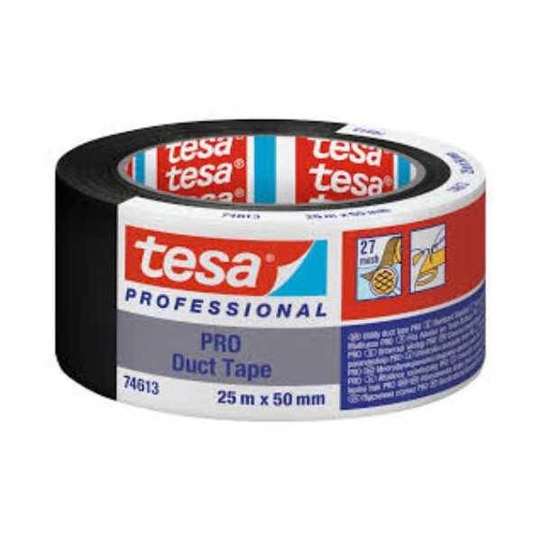 Rollo Cinta Americana ECO 25X50 Gris 66462-1 [LOTE DE 4 Unidades] TESA