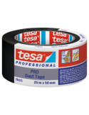 Rollo Cinta Americana ECO 25X50 Gris 66462-1 [LOTE DE 4 Unidades] TESA