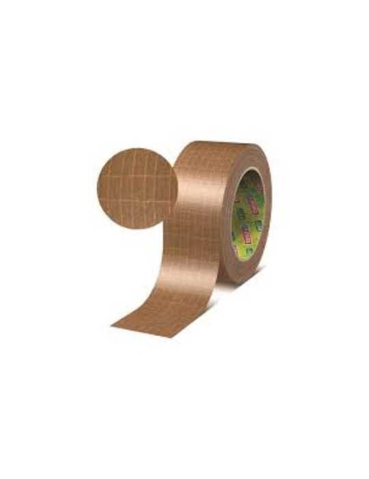 Cinta Embalaje Papel Reforzado Tesapack ECO 25X50 [LOTE DE 6 Unidades] TESA