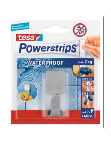 Gancho Acero Waterproof 59707 [LOTE DE 4 Unidades] TESA
