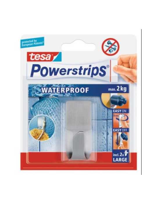 Gancho Acero Waterproof 59707 [LOTE DE 4 Unidades] TESA