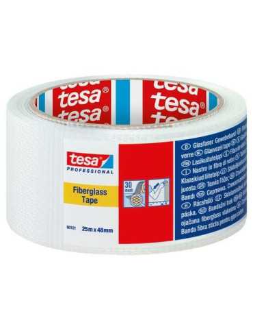 Cinta de Fibra de Vidrio 25M X 48MM Profesional [LOTE DE 12 Unidades] TESA