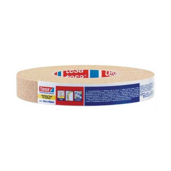 Cinta Pintor para Curvas 50M.X50MM 4319-42 [LOTE DE 2 Unidades] TESA TAPE