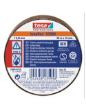 Cinta Aislante 20X19 Marrón 53988-126 [LOTE DE 16 Unidades] TESAFLEX