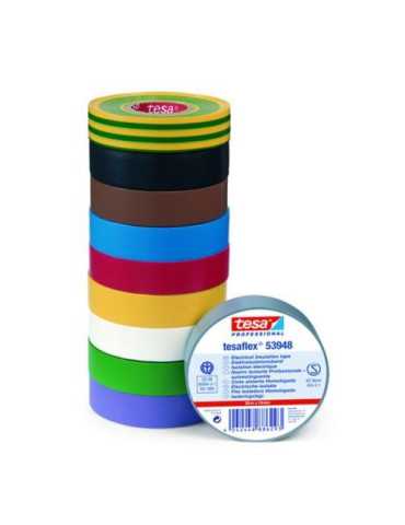 Cinta Aislante 25M.X50MM Negra 53988 [LOTE DE 6 Unidades] TESAFLEX