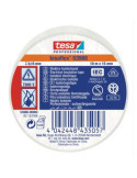 Cinta Aislante Profesional 10 m X 15 mm Blanco [LOTE DE 32 Unidades] TESAFLEX