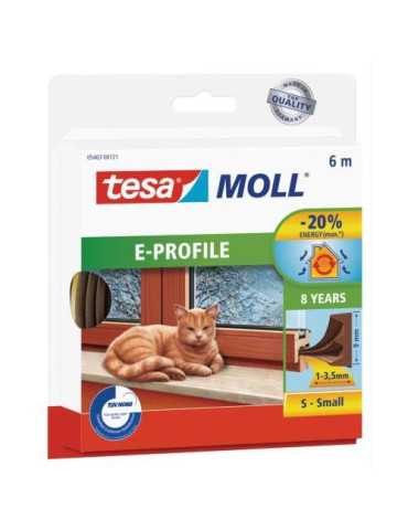 Burlete Caucho 06X09 Marrón 5463 [LOTE DE 4 Unidades] TESAMOLL