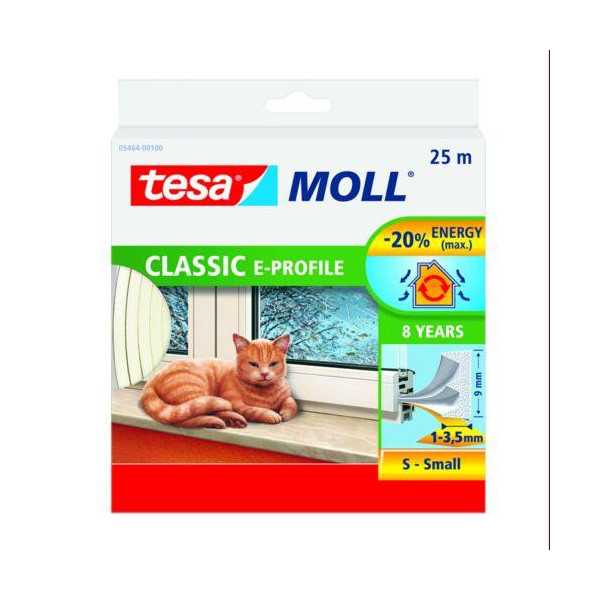 Burlete Caucho e 25MX9MM. BCO. 5464 [LOTE DE 2 Unidades] TESAMOLL