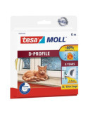 Burlete Caucho D 6X9 Blanco 5393 [LOTE DE 4 Unidades] TESAMOLL