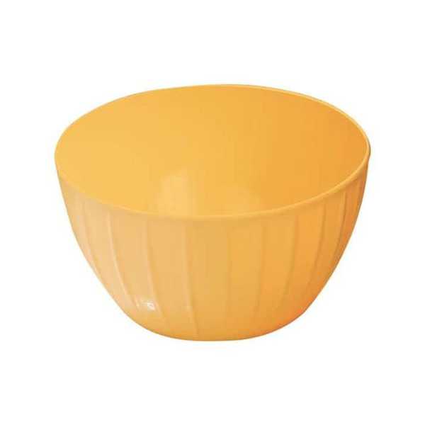 Bol Plástico 28 cm Delicia 5.0 L, Amarillo [LOTE DE 4 Unidades] TESCOMA