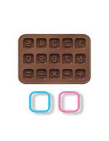 Molde Número Cortapastas Chocolate 630966 [LOTE DE 4 Unidades] TESCOMA