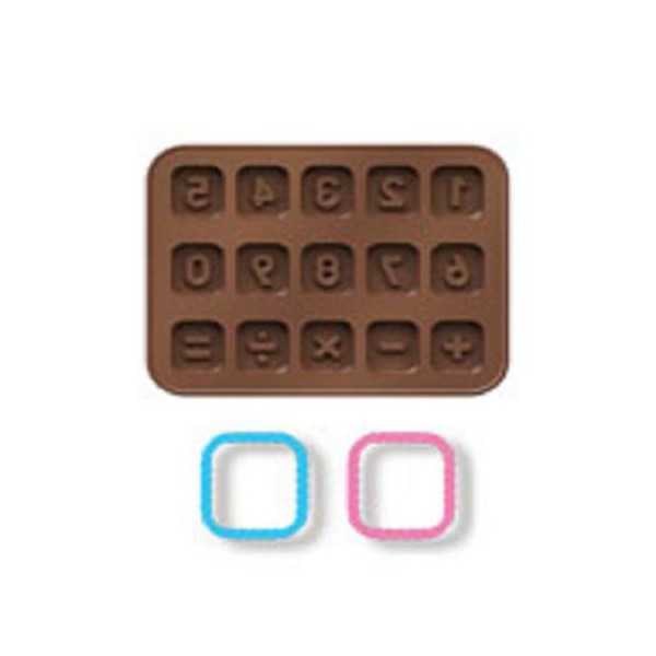Molde Número Cortapastas Chocolate 630966 [LOTE DE 4 Unidades] TESCOMA