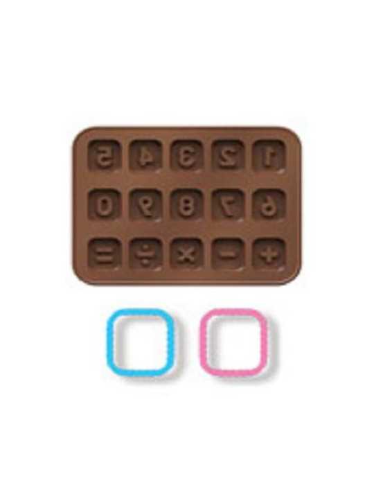 Molde Número Cortapastas Chocolate 630966 [LOTE DE 4 Unidades] TESCOMA
