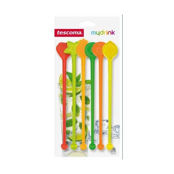 Juego 6 Agitadores Cocktail Mydrink [LOTE DE 6 Unidades] TESCOMA