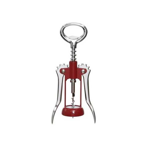 Sacacorchos 2 Palancas Presto Rojo 420244.20 [LOTE DE 4 Unidades] TESCOMA