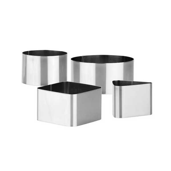 Moldes de Emplatar Grandchef 4 Piezas [LOTE DE 4 Unidades] TESCOMA