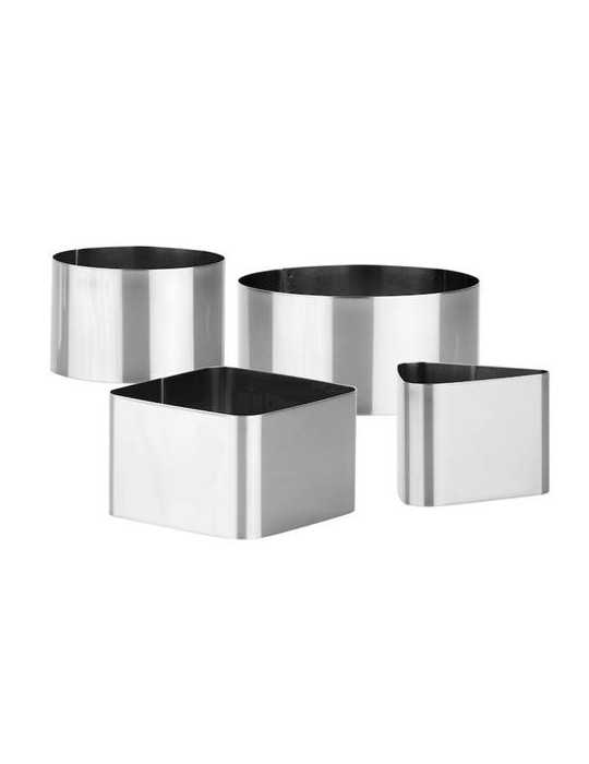 Moldes de Emplatar Grandchef 4 Piezas [LOTE DE 4 Unidades] TESCOMA