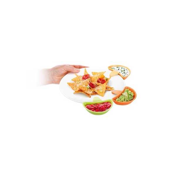 Plato Dip Mydrink 6 Piezas 308868 [LOTE DE 4 Unidades] TESCOMA
