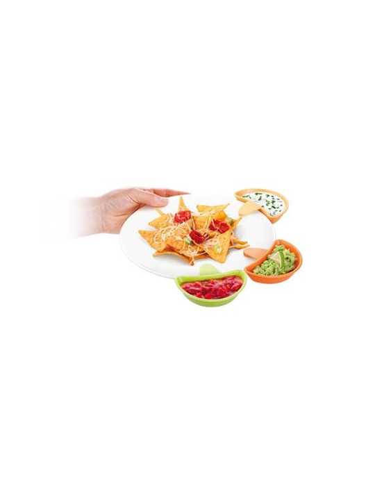 Plato Dip Mydrink 6 Piezas 308868 [LOTE DE 4 Unidades] TESCOMA