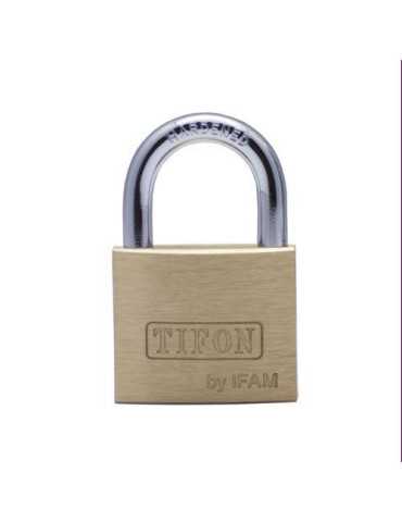 Candado Latón Arco Normal 50MM 075000 [LOTE DE 4 Unidades] TIFON