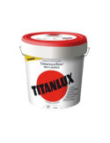 Pintura Plástica Cobertura Total Blanco Mate 15L TITAN