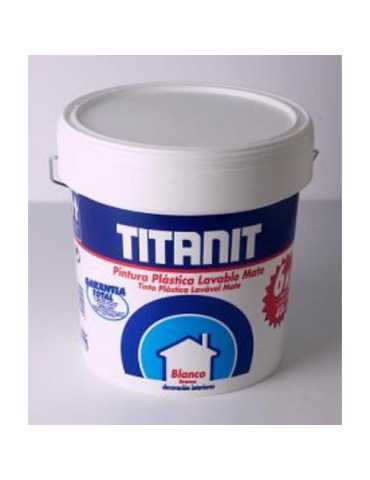 Pintura Paredes Titanit Interior Blanco Mate 15L TITAN